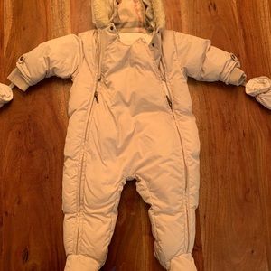 Burberry baby snowsuit